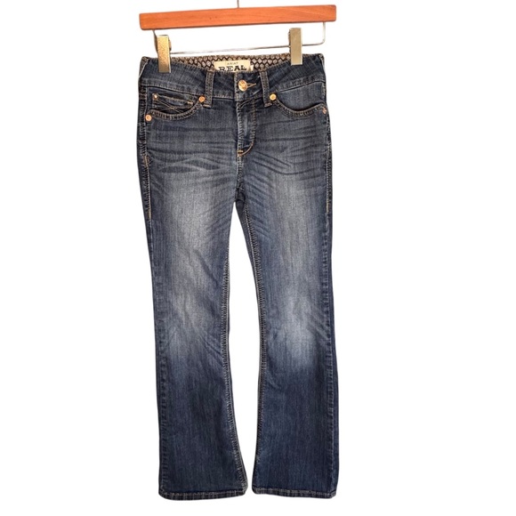 Ariat Denim - Ariat Bootcut Jeans 26x28 | Blue Denim | Western Vintage Rodeo Style